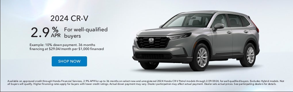 2024 Honda CR-V 2.9% APR