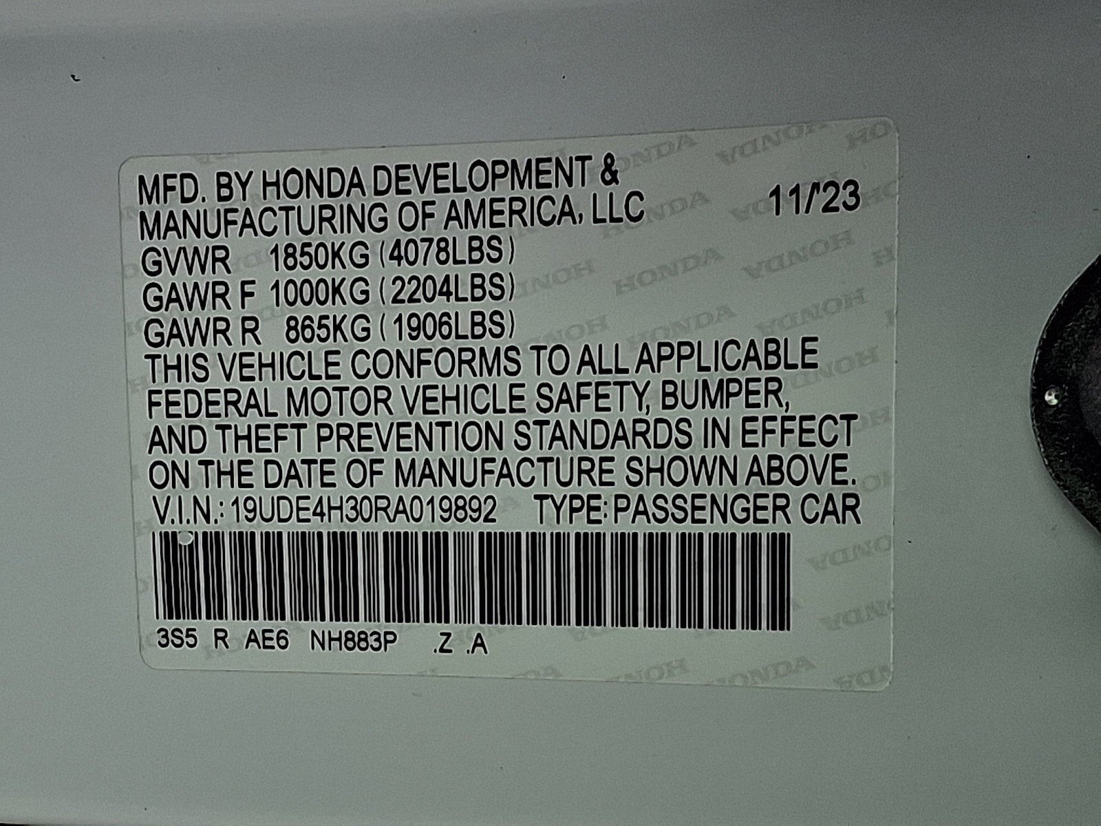 2024 Acura Integra with A-Spec Package