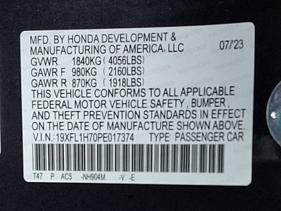 2023 Honda Civic Hatchback EX-L