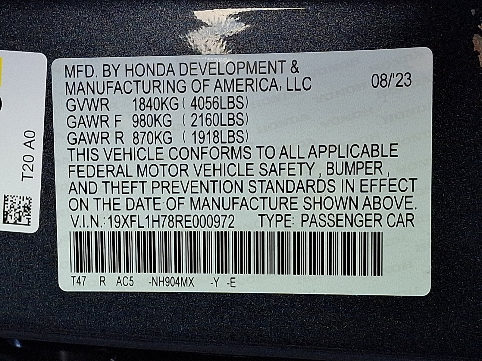 2024 Honda Civic Hatchback EX-L