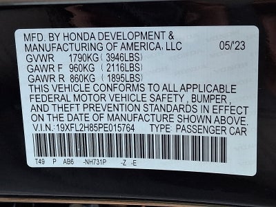 2023 Honda Civic Hatchback Sport