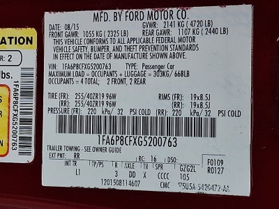 2016 Ford Mustang GT Premium