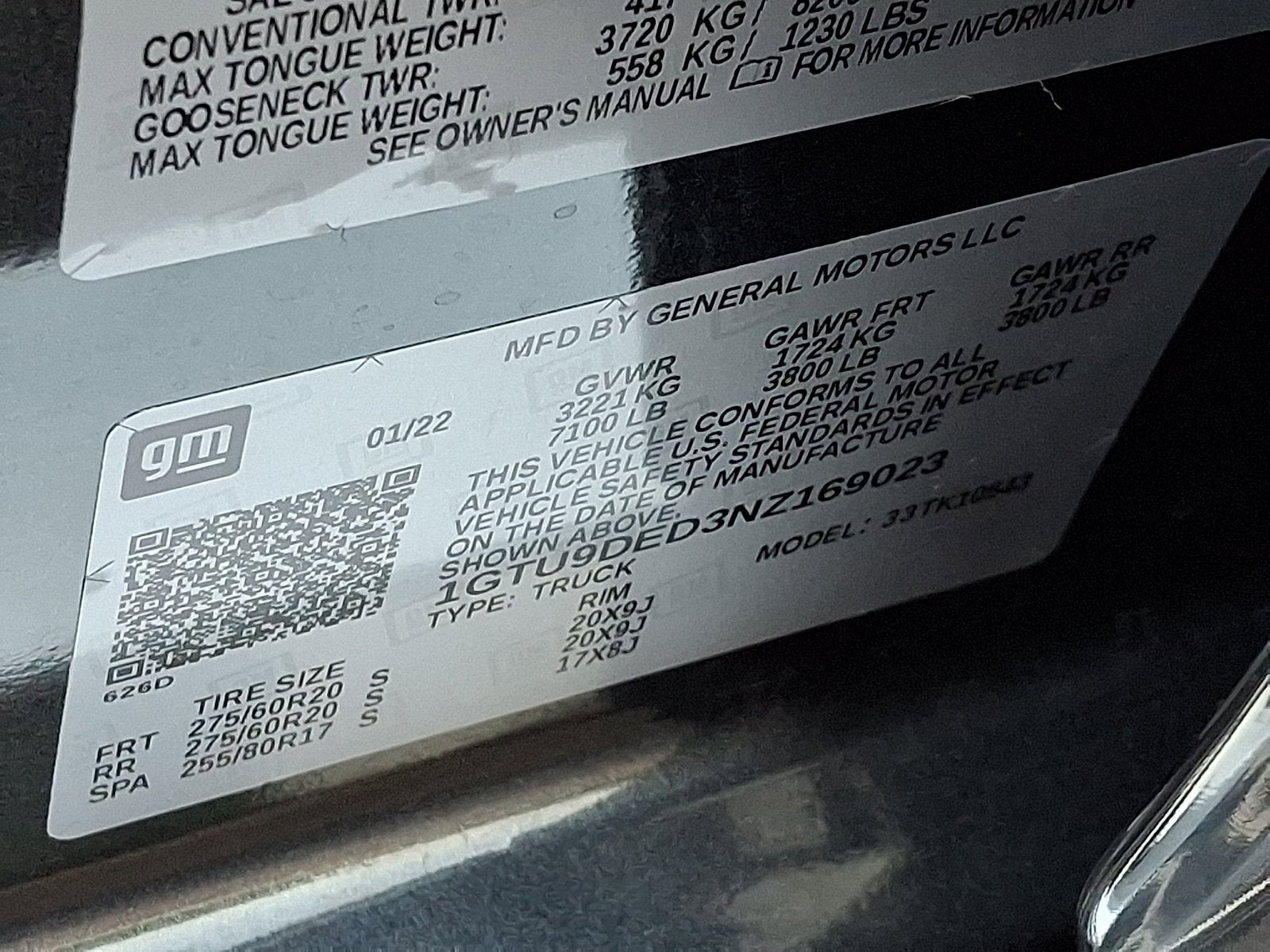 2022 GMC Sierra 1500 Limited SLT