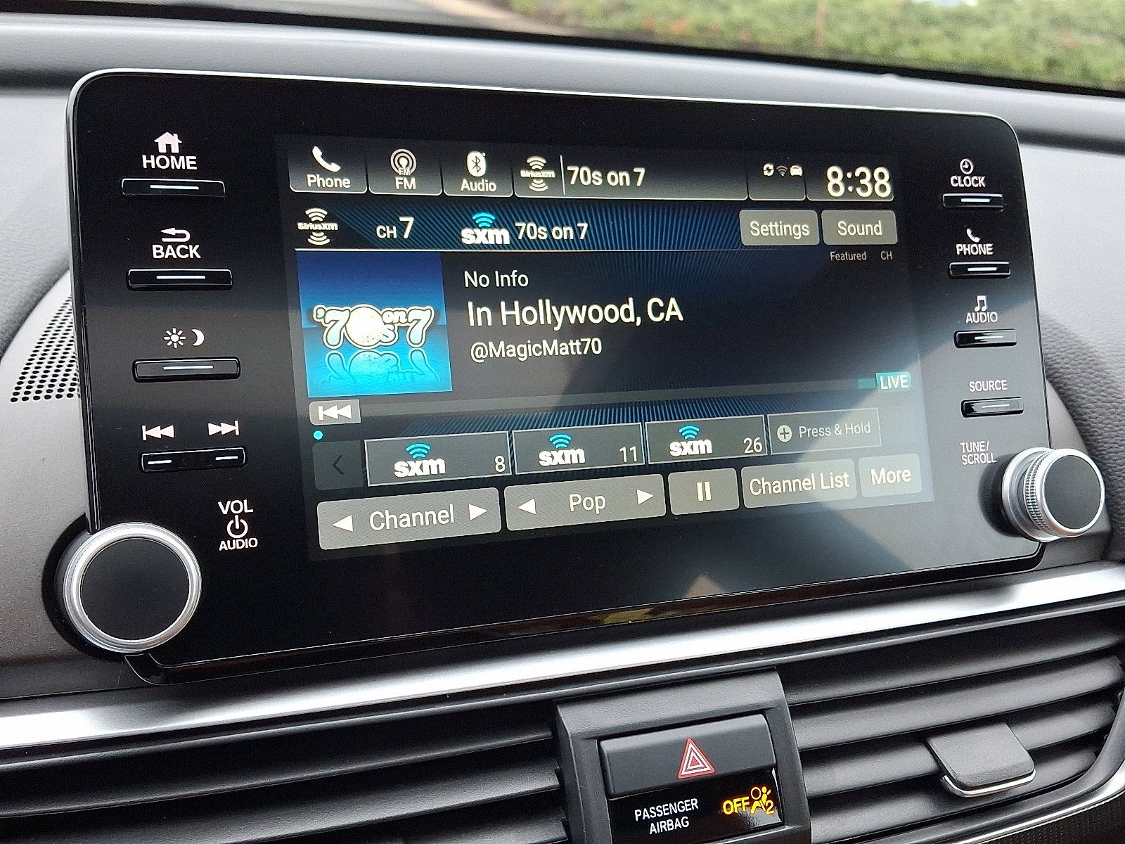 2019 Honda Accord Sedan Sport 2.0T