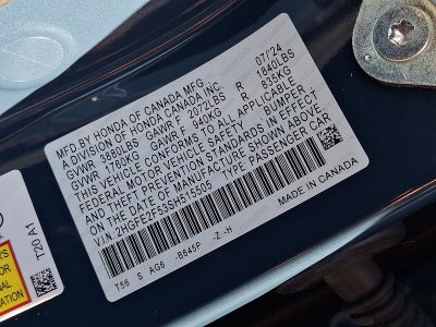 2025 Honda Civic Sedan Sport