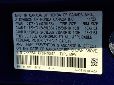 2024 Honda CR-V EX