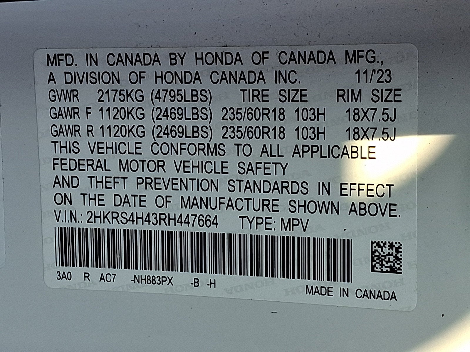 2024 Honda CR-V EX