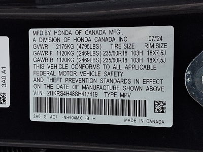 2025 Honda CR-V EX
