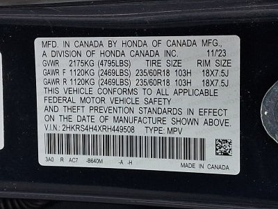 2024 Honda CR-V EX