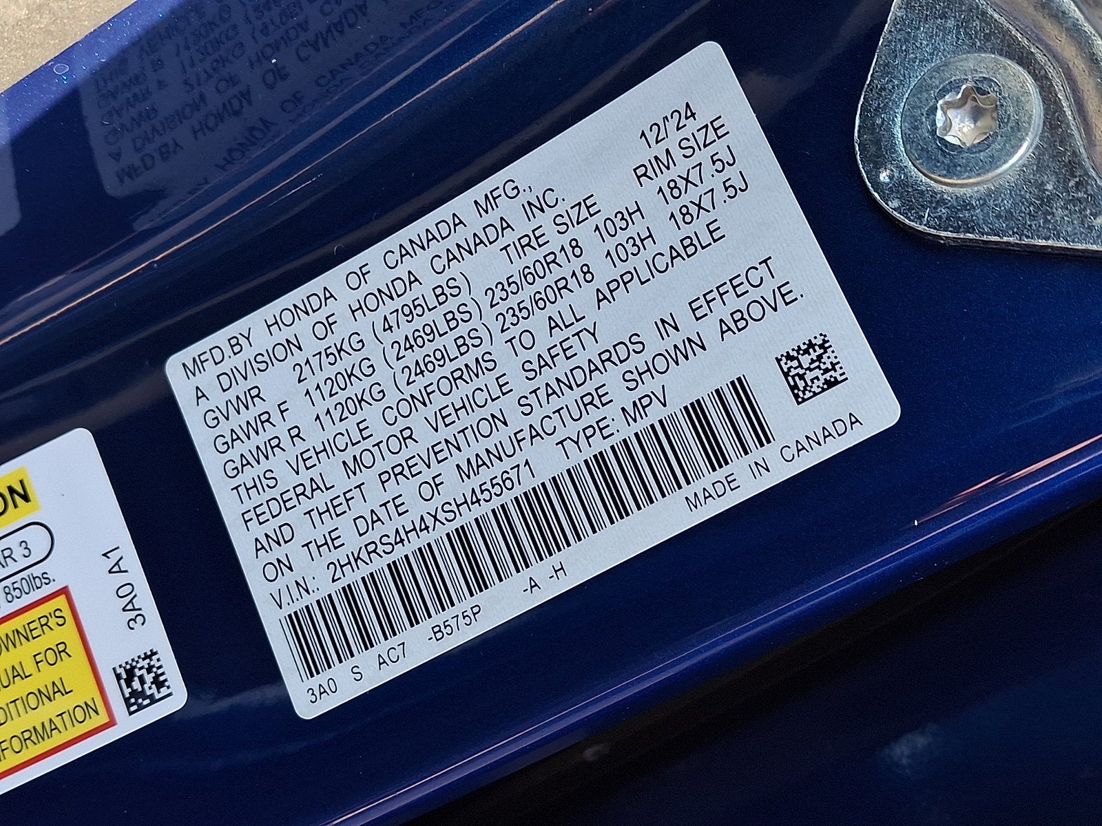 2025 Honda CR-V EX