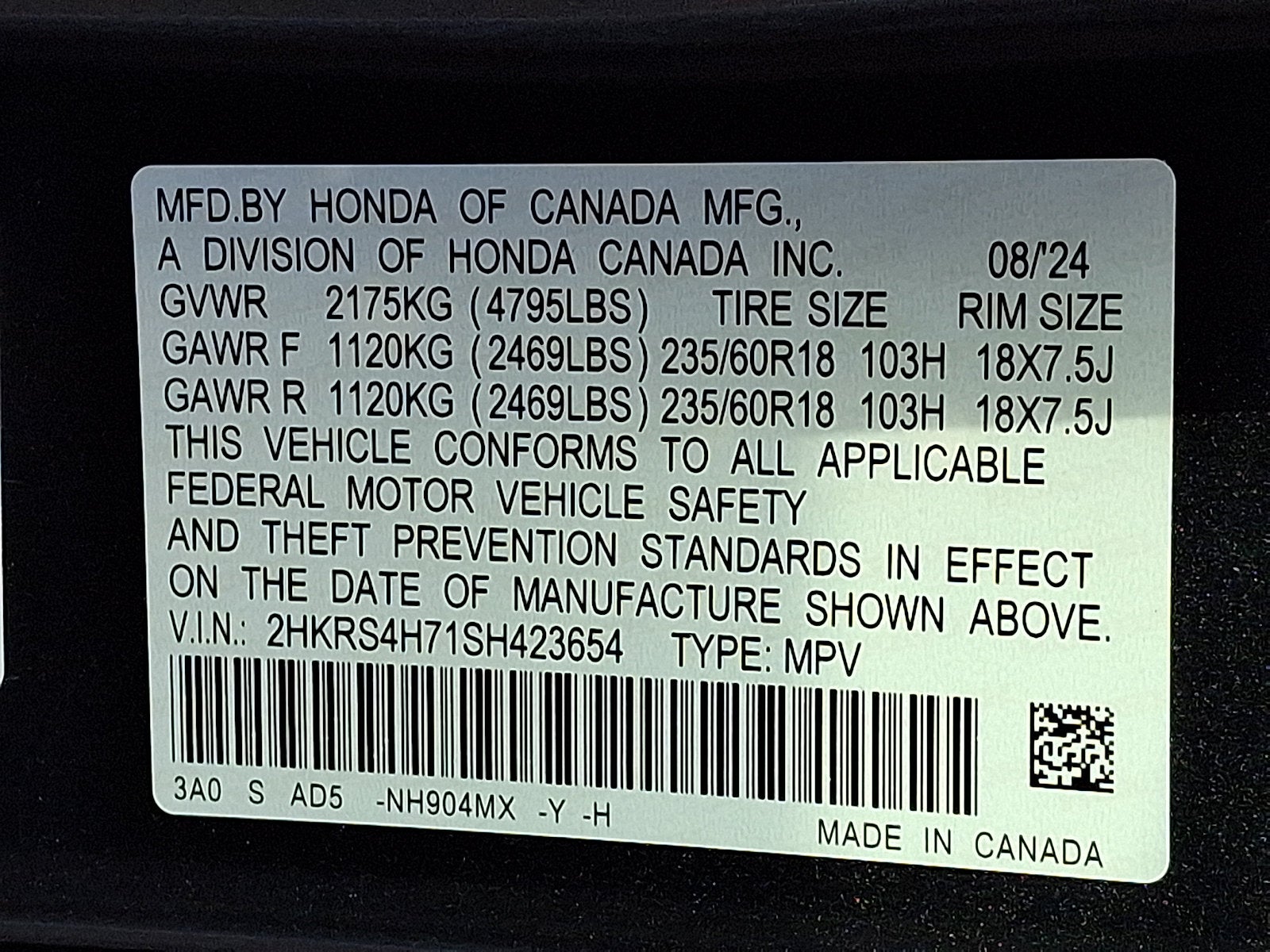 2025 Honda CR-V EX-L