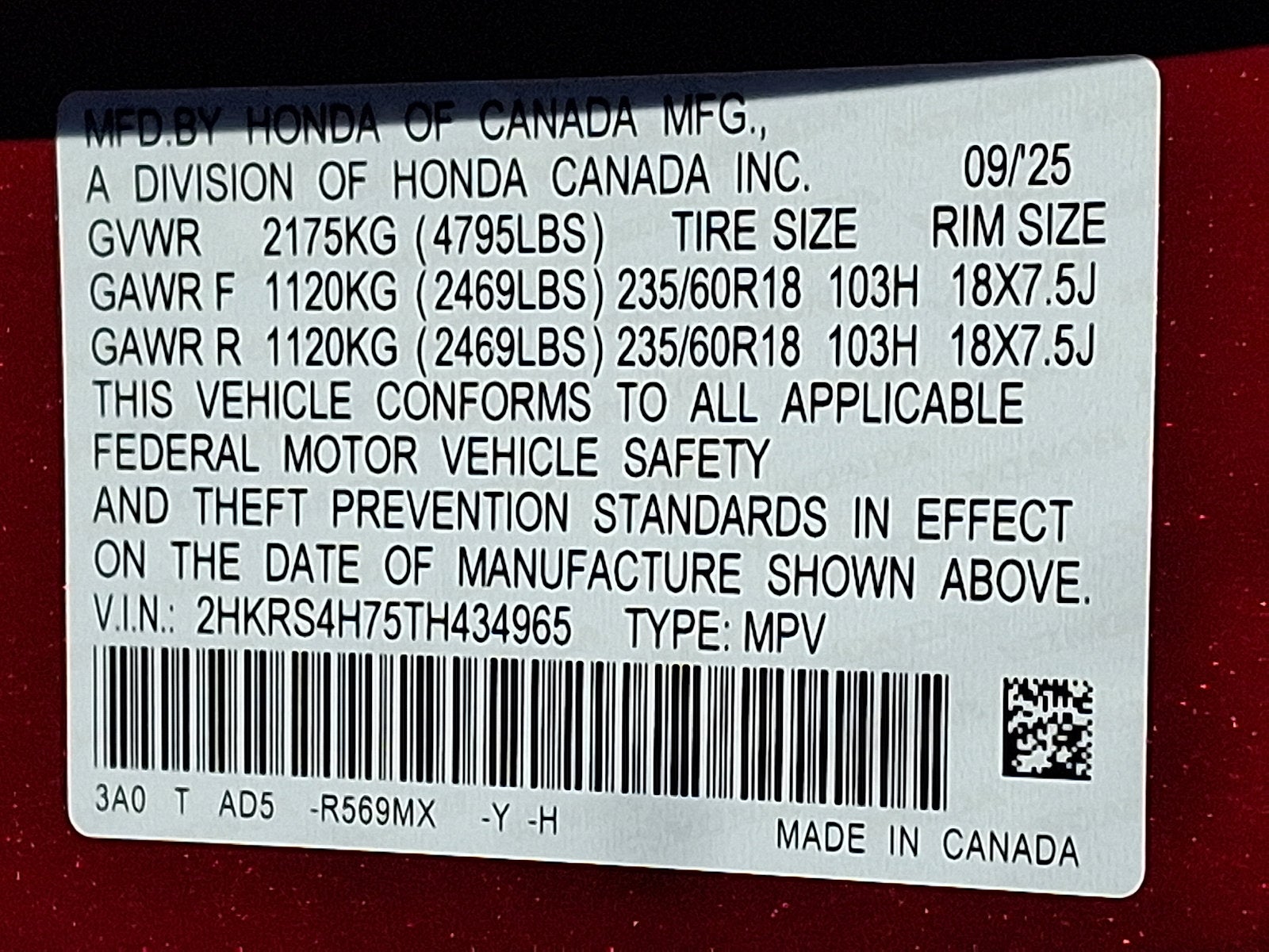 2026 Honda CR-V EX-L