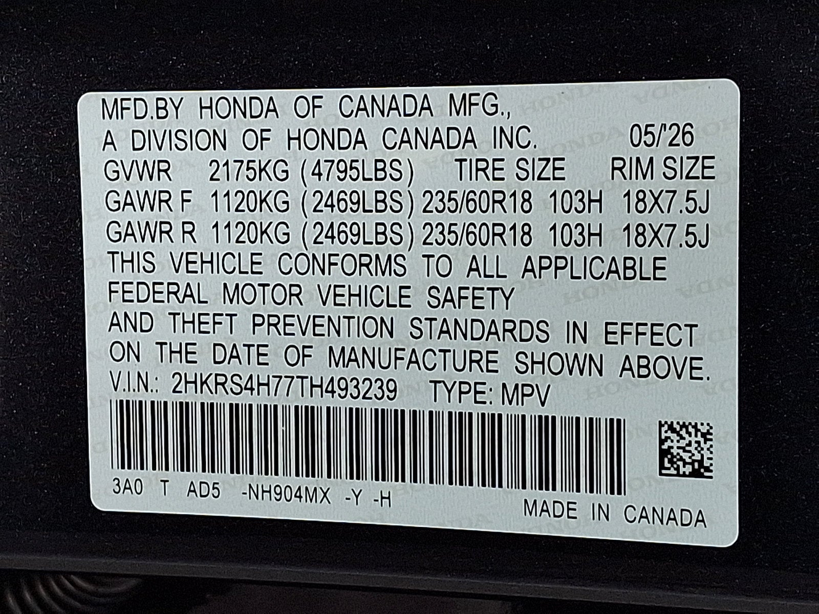 2026 Honda CR-V EX-L