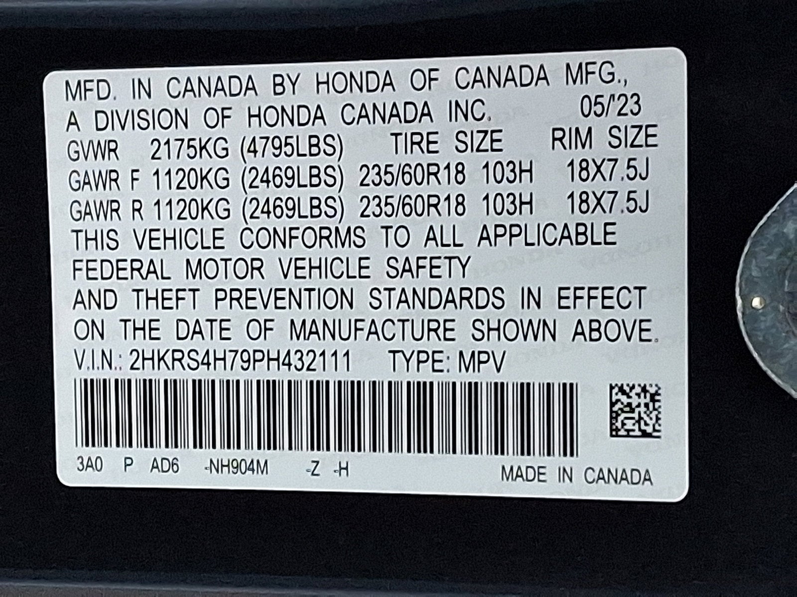 2023 Honda CR-V EX-L