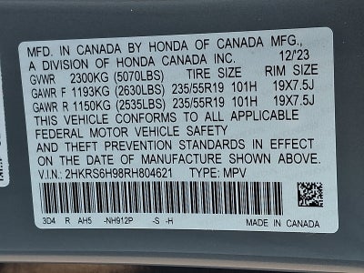 2024 Honda CR-V Hybrid Sport Touring