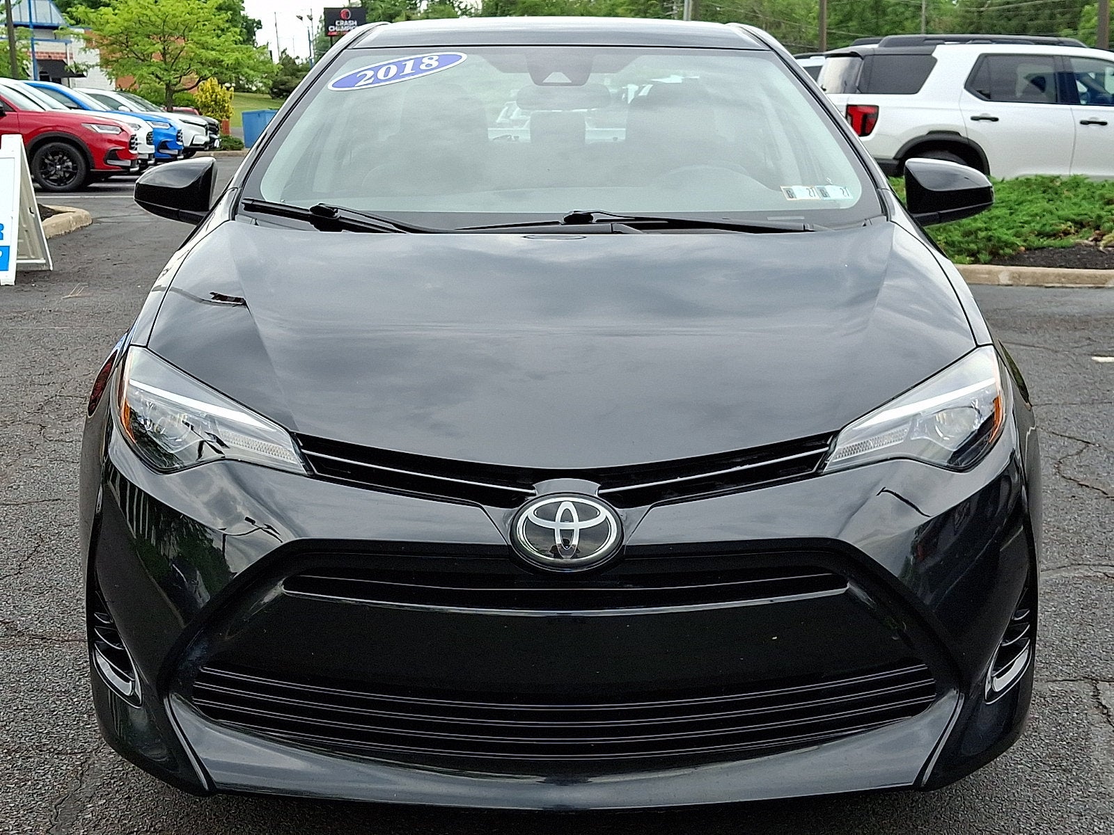 Used 2018 Toyota Corolla LE with VIN 2T1BURHE0JC994299 for sale in Montgomeryville, PA