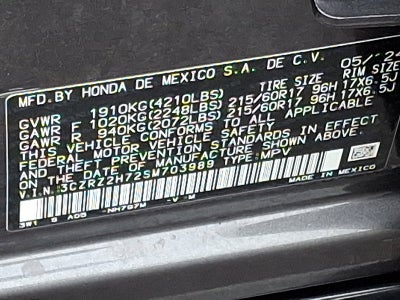 2025 Honda HR-V EX-L