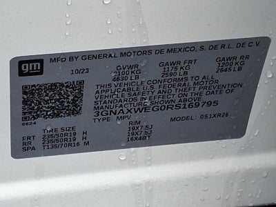 2024 Chevrolet Equinox RS