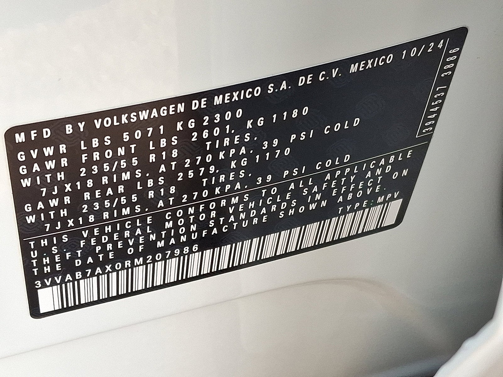 2024 Volkswagen Tiguan Wolfsburg Edition