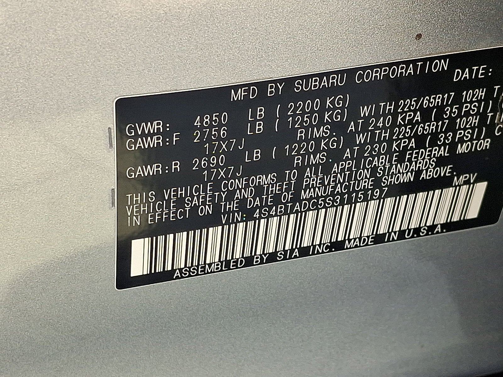 2025 Subaru Outback Premium