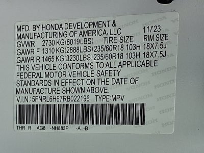 2024 Honda Odyssey EX-L