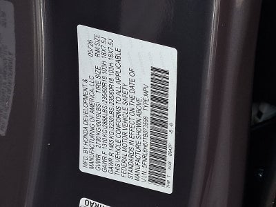 2026 Honda Odyssey EX-L