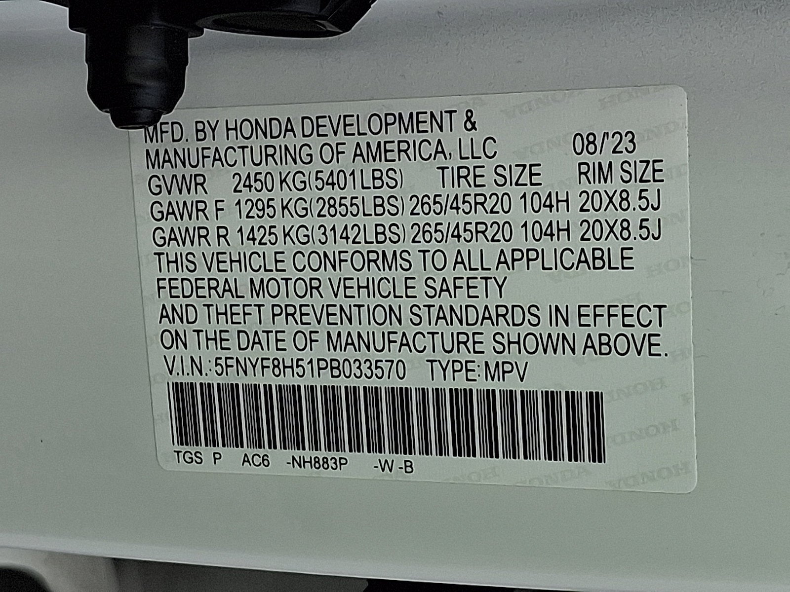2023 Honda Passport EX-L