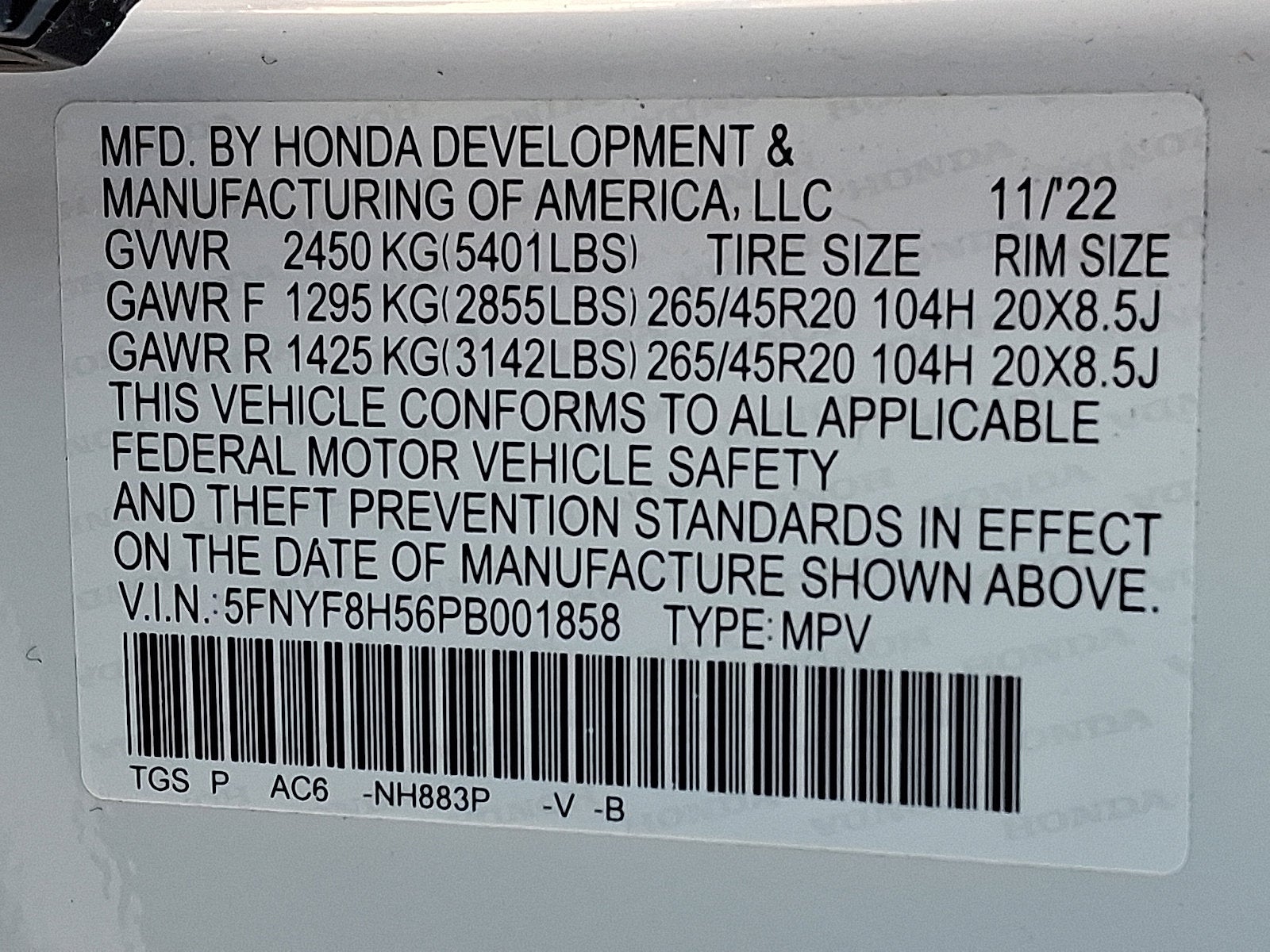 2023 Honda Passport EX-L