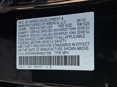 2023 Honda Passport EX-L