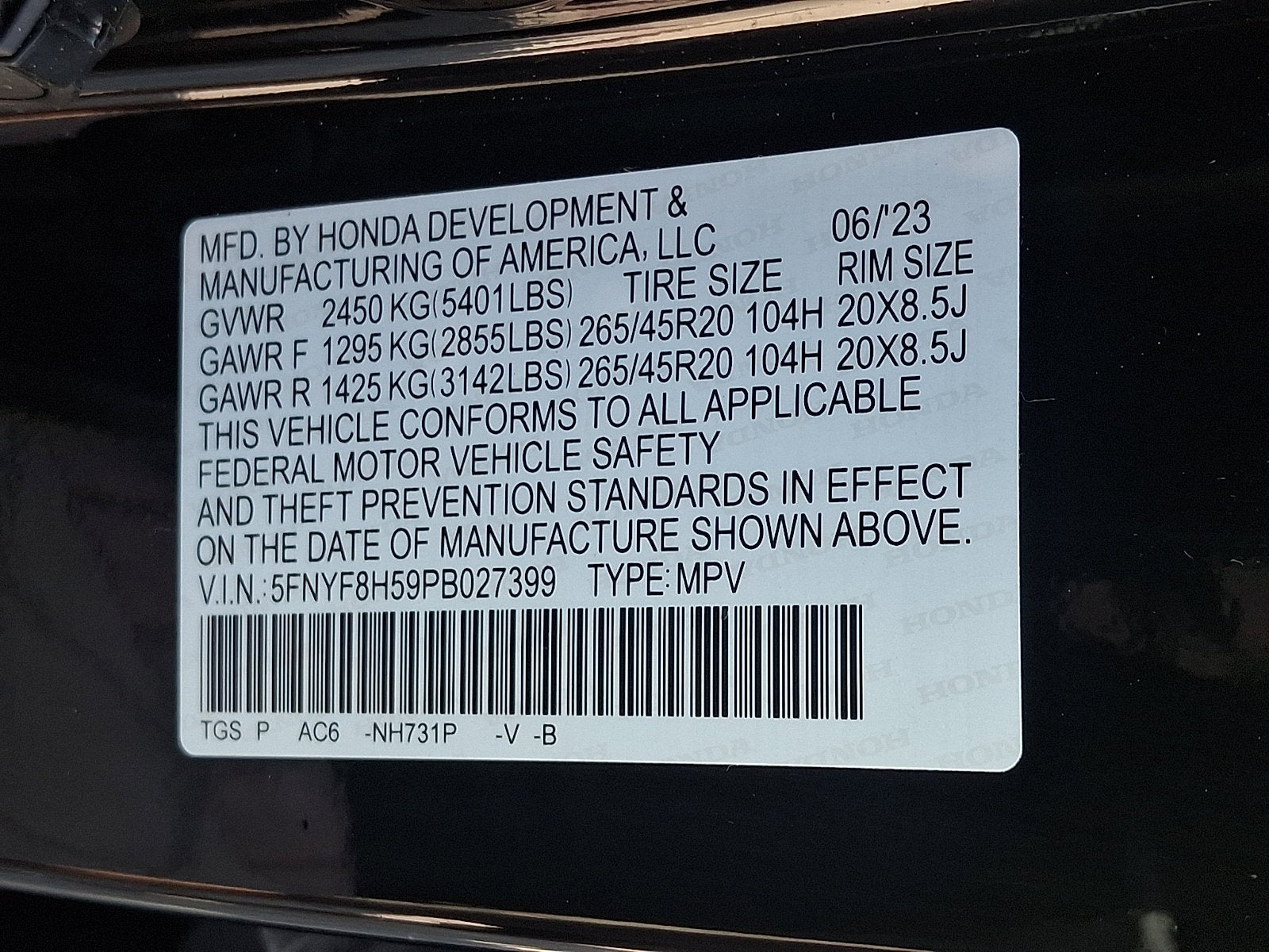 2023 Honda Passport EX-L