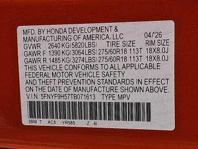 2026 Honda Passport TrailSport