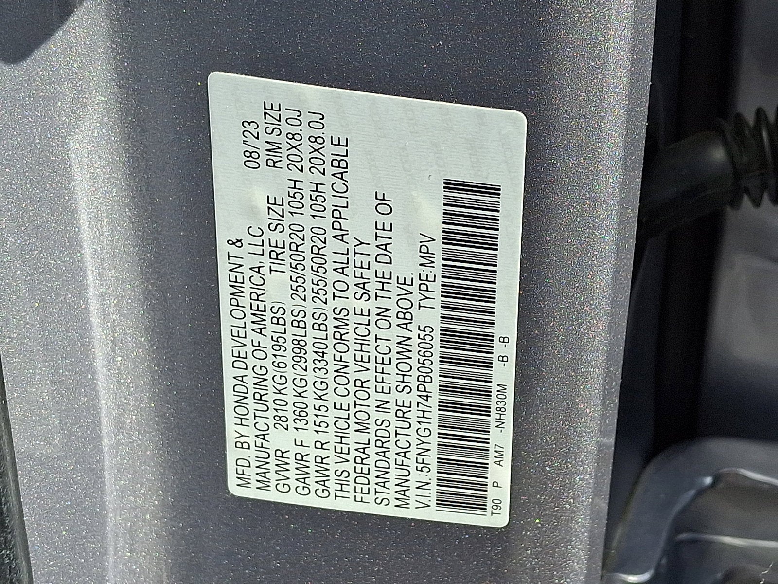 2023 Honda Pilot Touring
