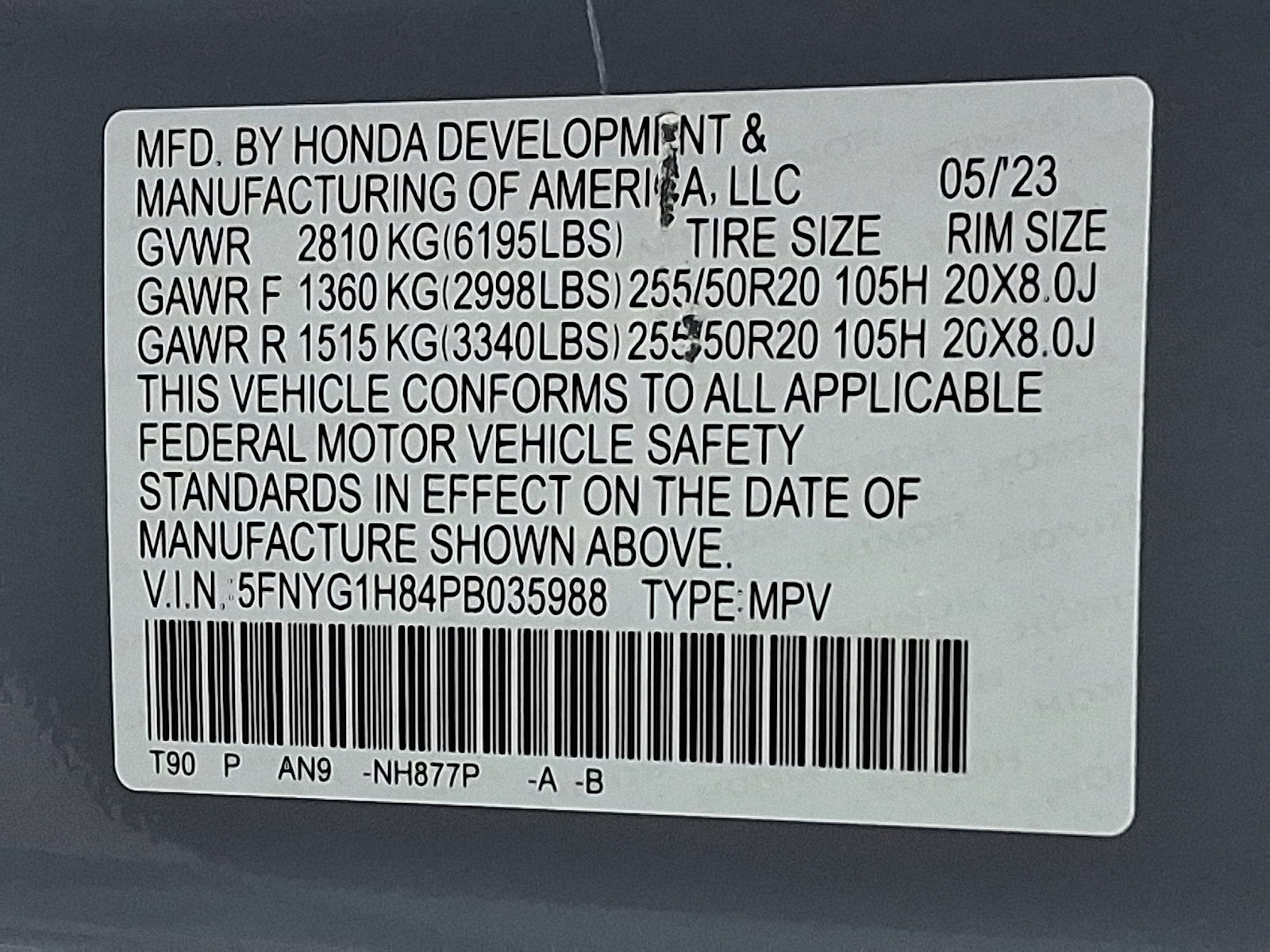 2023 Honda Pilot Elite