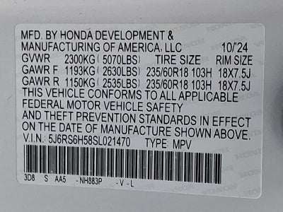 2025 Honda CR-V Hybrid Sport