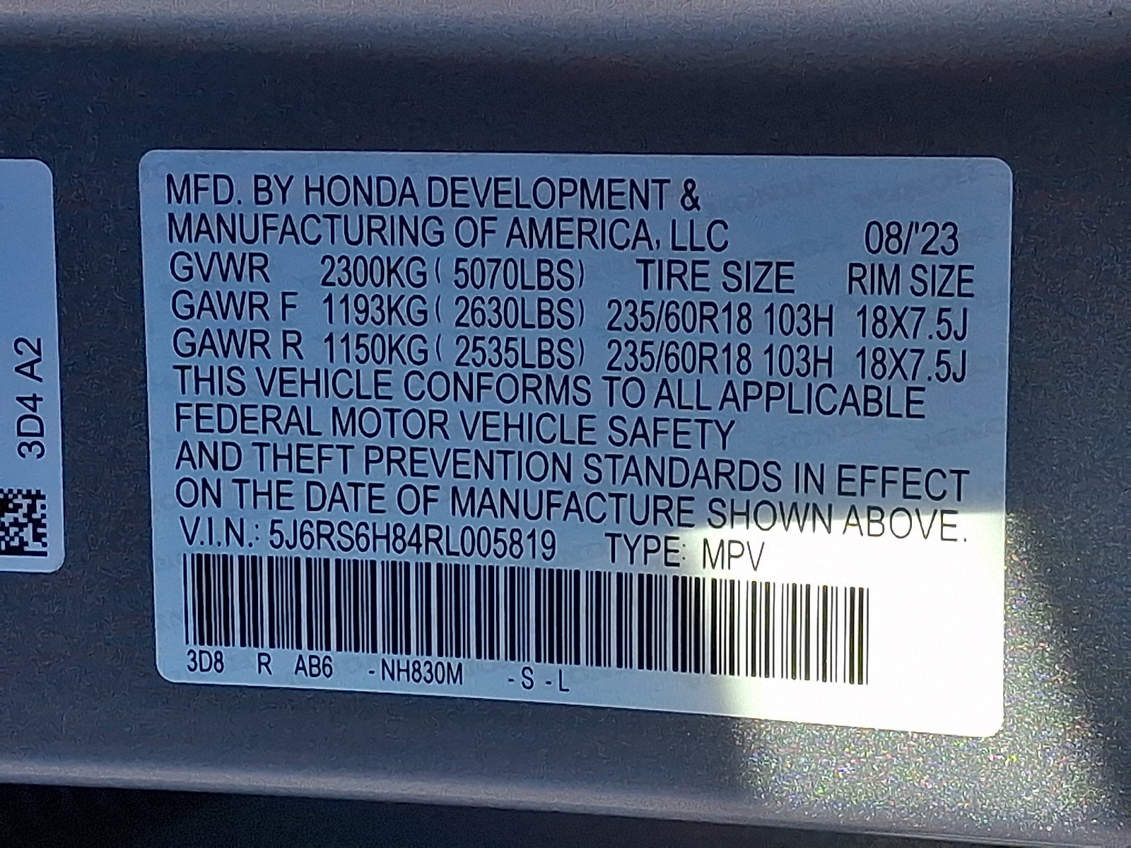2024 Honda CR-V Hybrid Sport-L