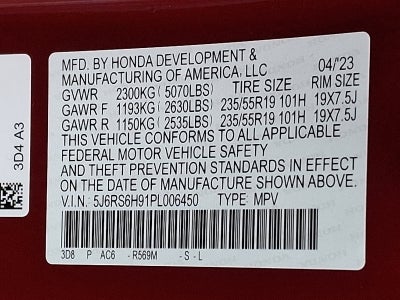 2023 Honda CR-V Hybrid Sport Touring