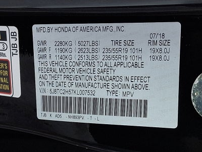 2019 Acura RDX with Technology Pkg