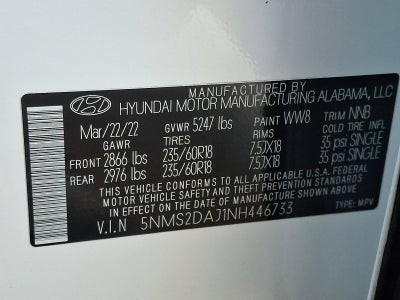 2022 Hyundai Santa Fe SEL