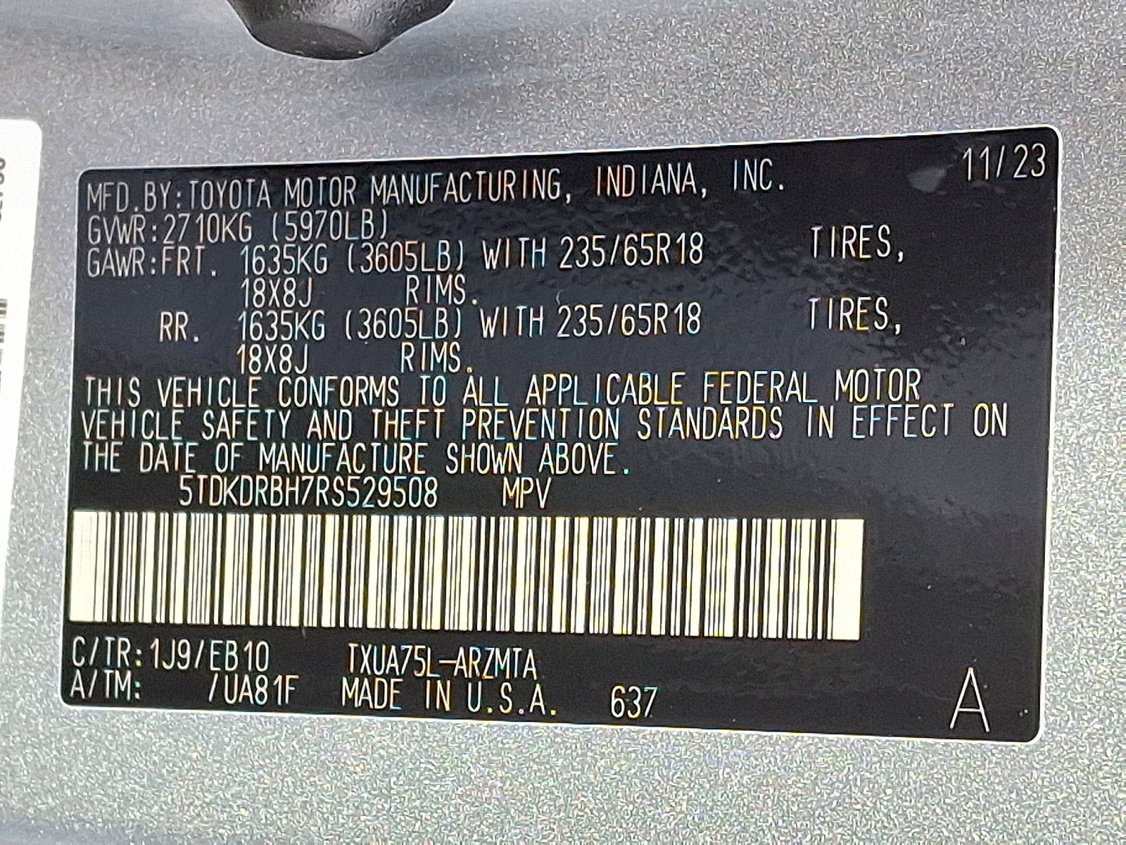 2024 Toyota Highlander XLE