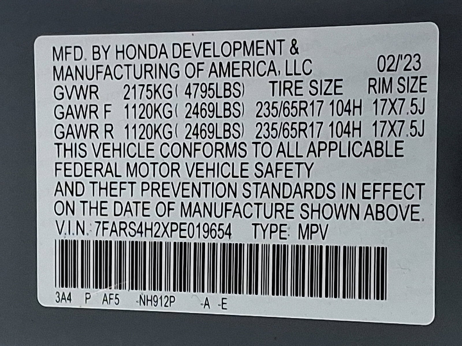 2023 Honda CR-V LX