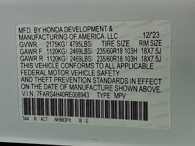 2024 Honda CR-V EX