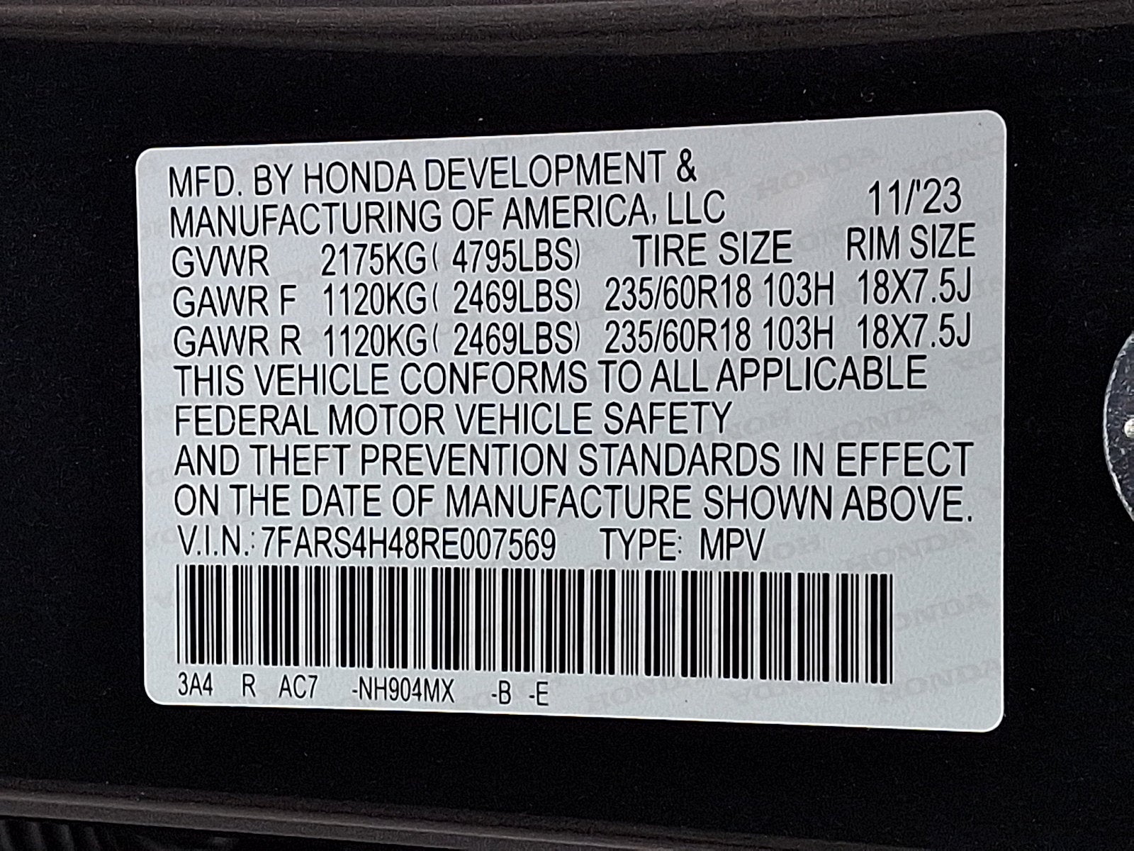 2024 Honda CR-V EX