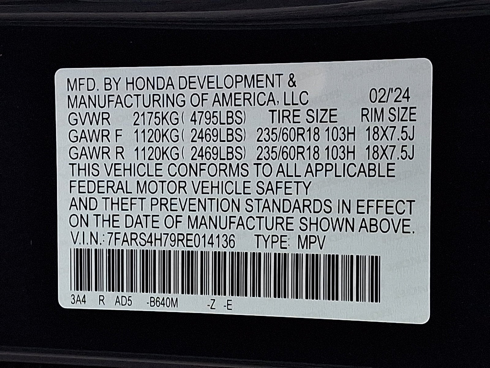 2024 Honda CR-V EX-L - Photo 30