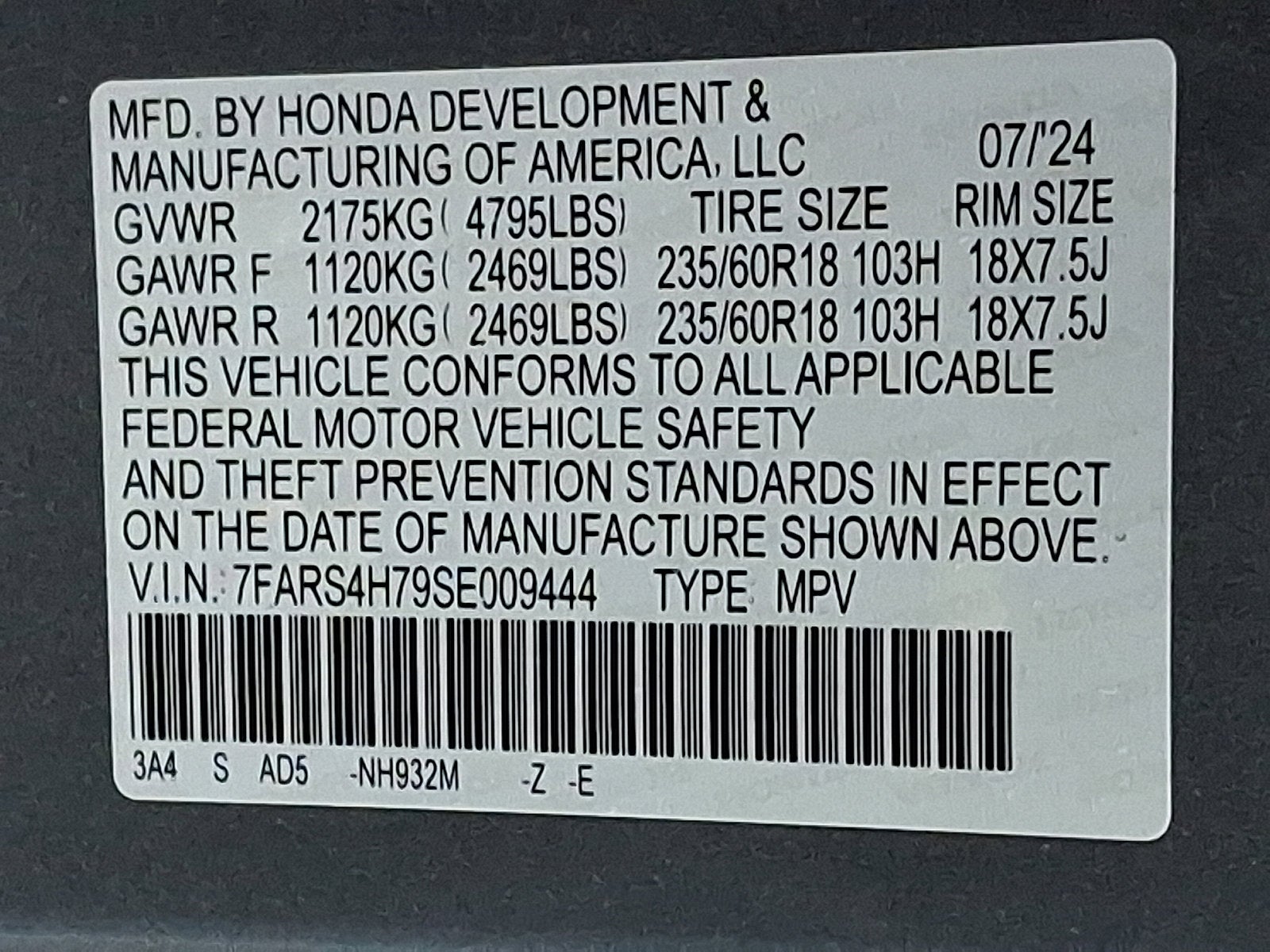 2025 Honda CR-V EX-L