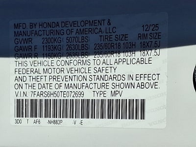 2026 Honda CR-V Hybrid Sport