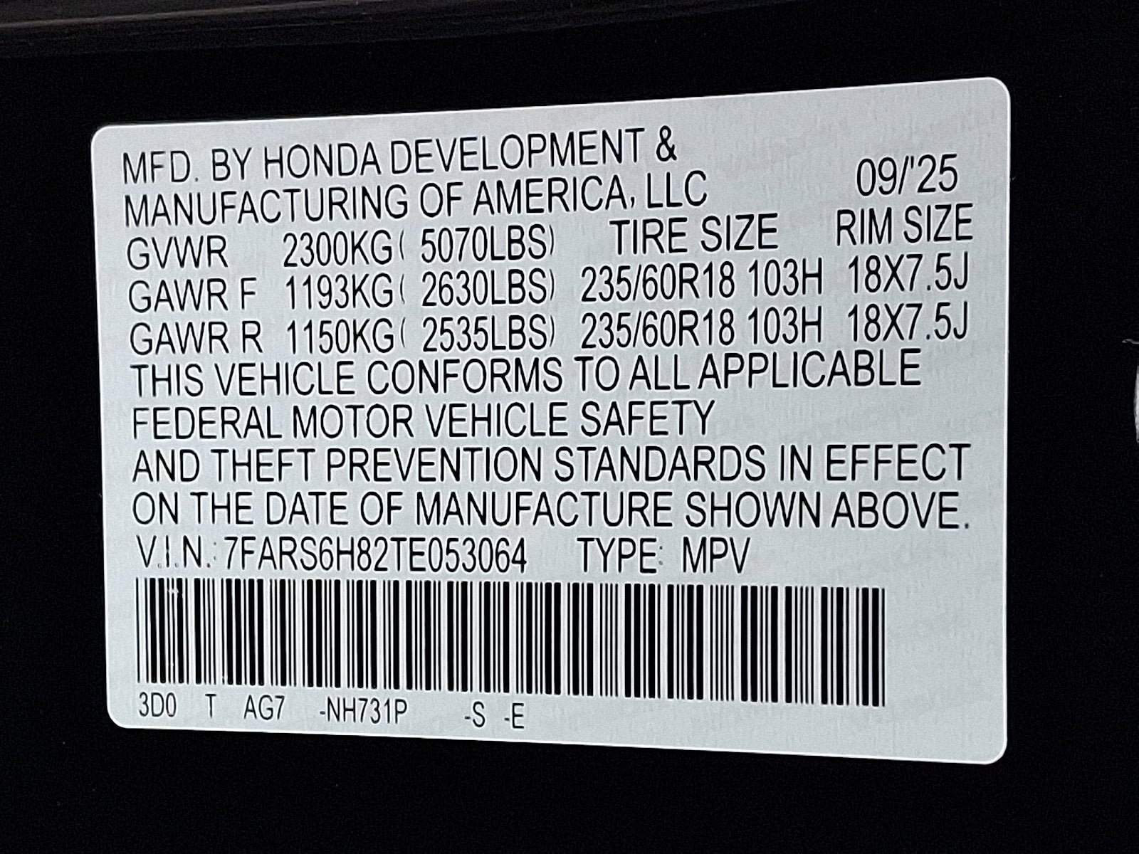 2026 Honda CR-V Hybrid Sport-L