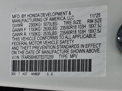 2026 Honda CR-V Hybrid Sport-L