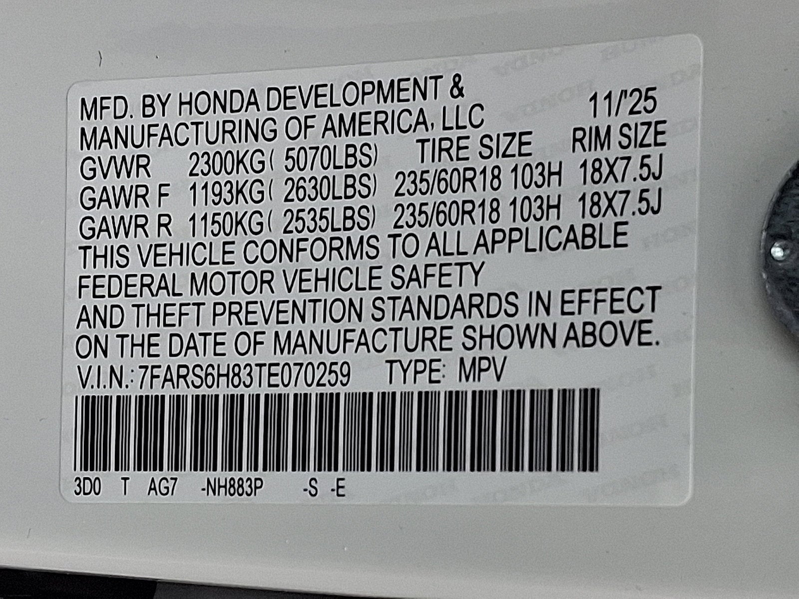 2026 Honda CR-V Hybrid Sport-L