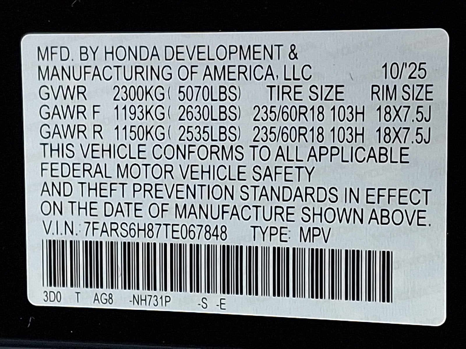 2026 Honda CR-V Hybrid Sport-L