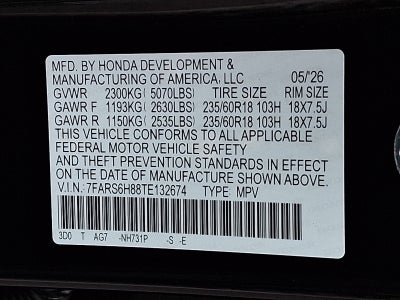 2026 Honda CR-V Hybrid Sport-L